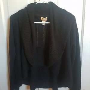 Black loose Cardigan
